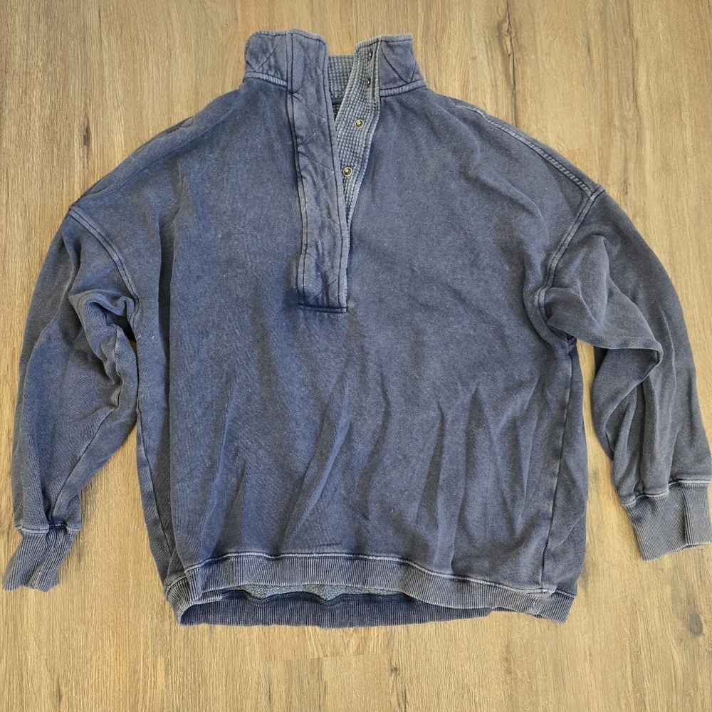 Aerie L Blue Sweatshirt